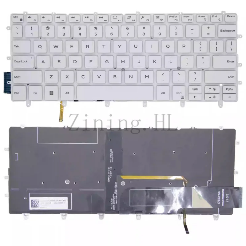 For Dell XPS 13 9370 9375 9380 9317 9305 P82G 7390 Keyboard