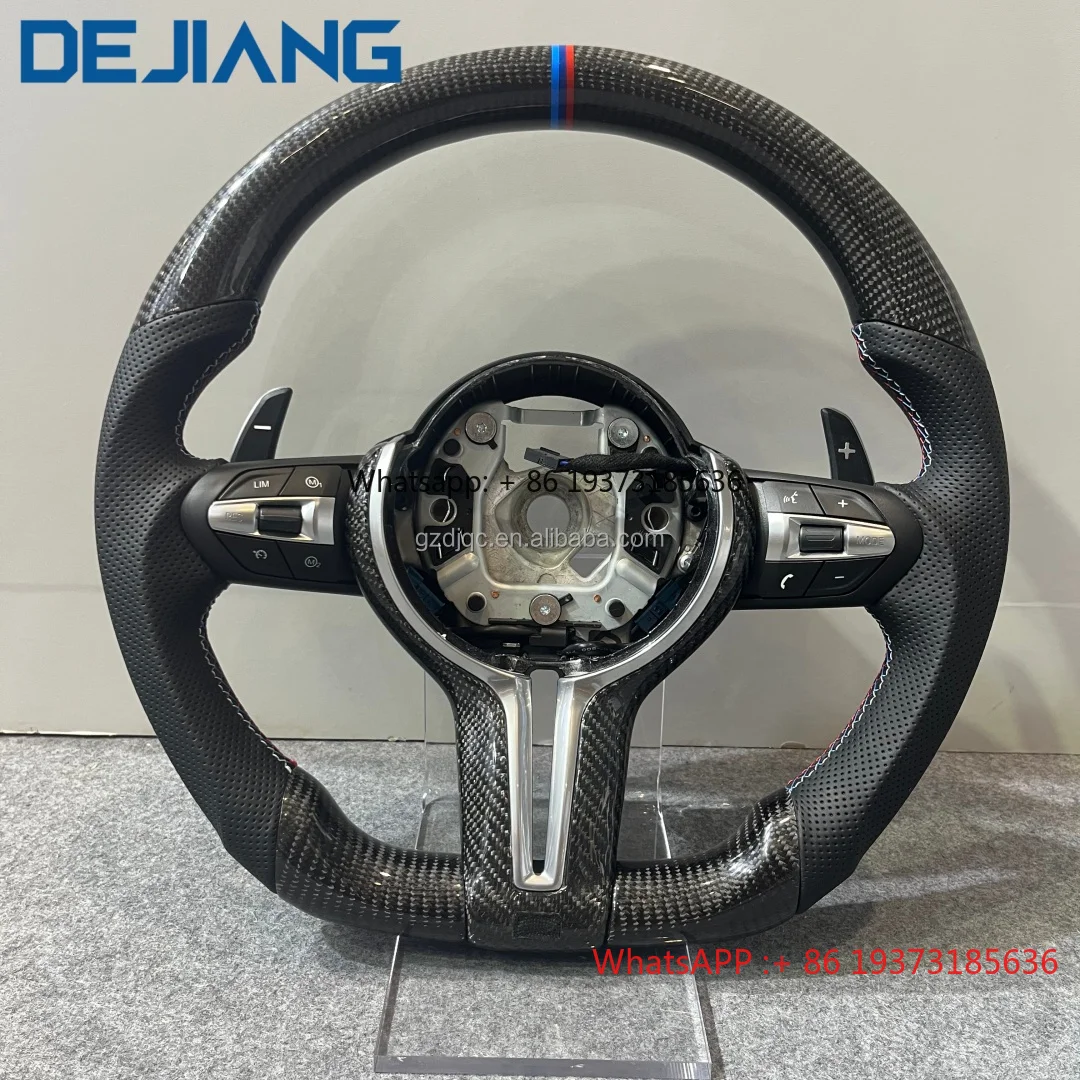 

Customized Carbon Fiber Leather Steering Wheel for BMW F01 F20 F30 F31 F32 F25 M3 M5 X1 X2 X3 F15 F16 F21 F22 Plug Andplay