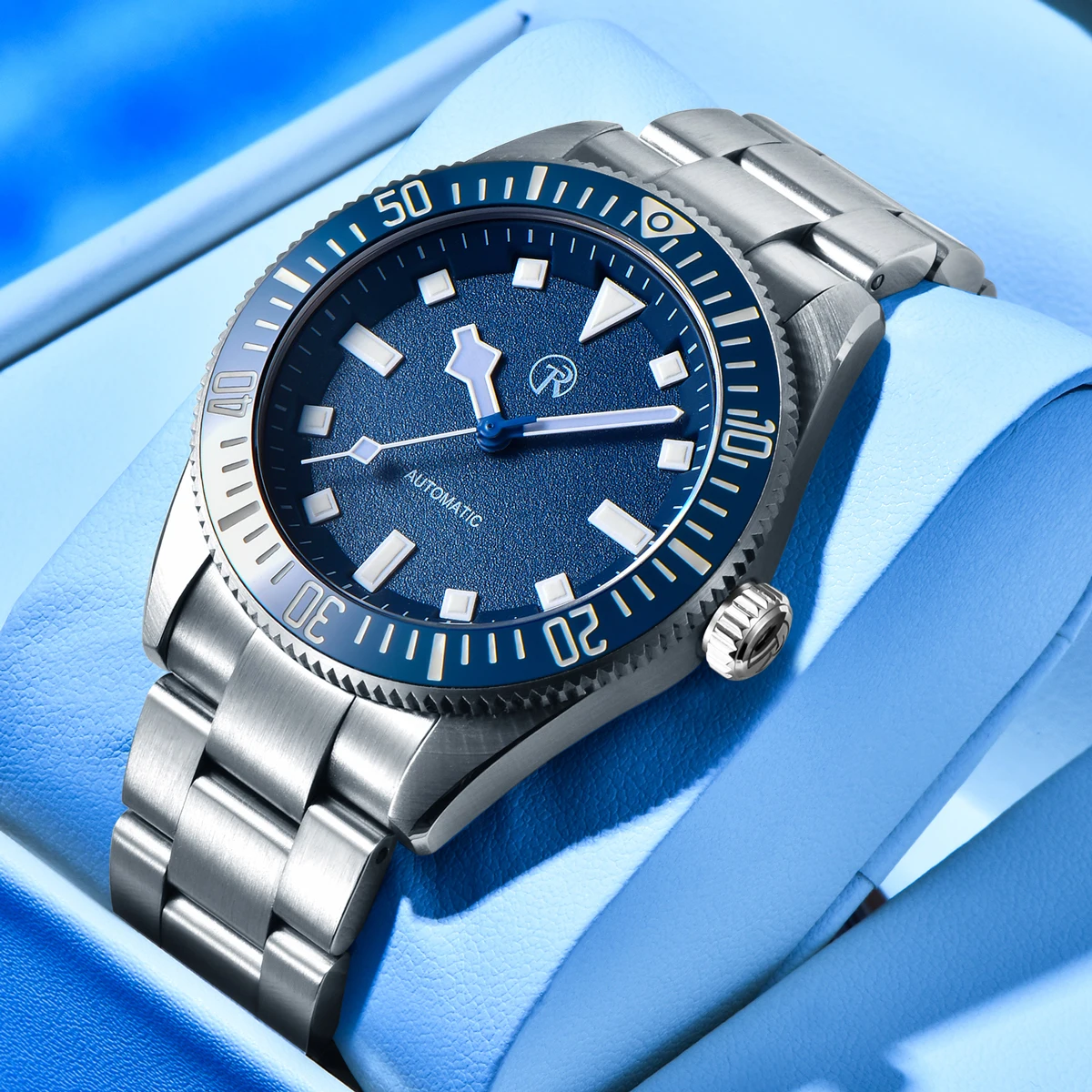 RollsTimi Orologio automatico di lusso da uomo nuovo 40mm Orologio da polso meccanico impermeabile in acciaio inossidabile per uomo NH35 Movt Orologio alla moda