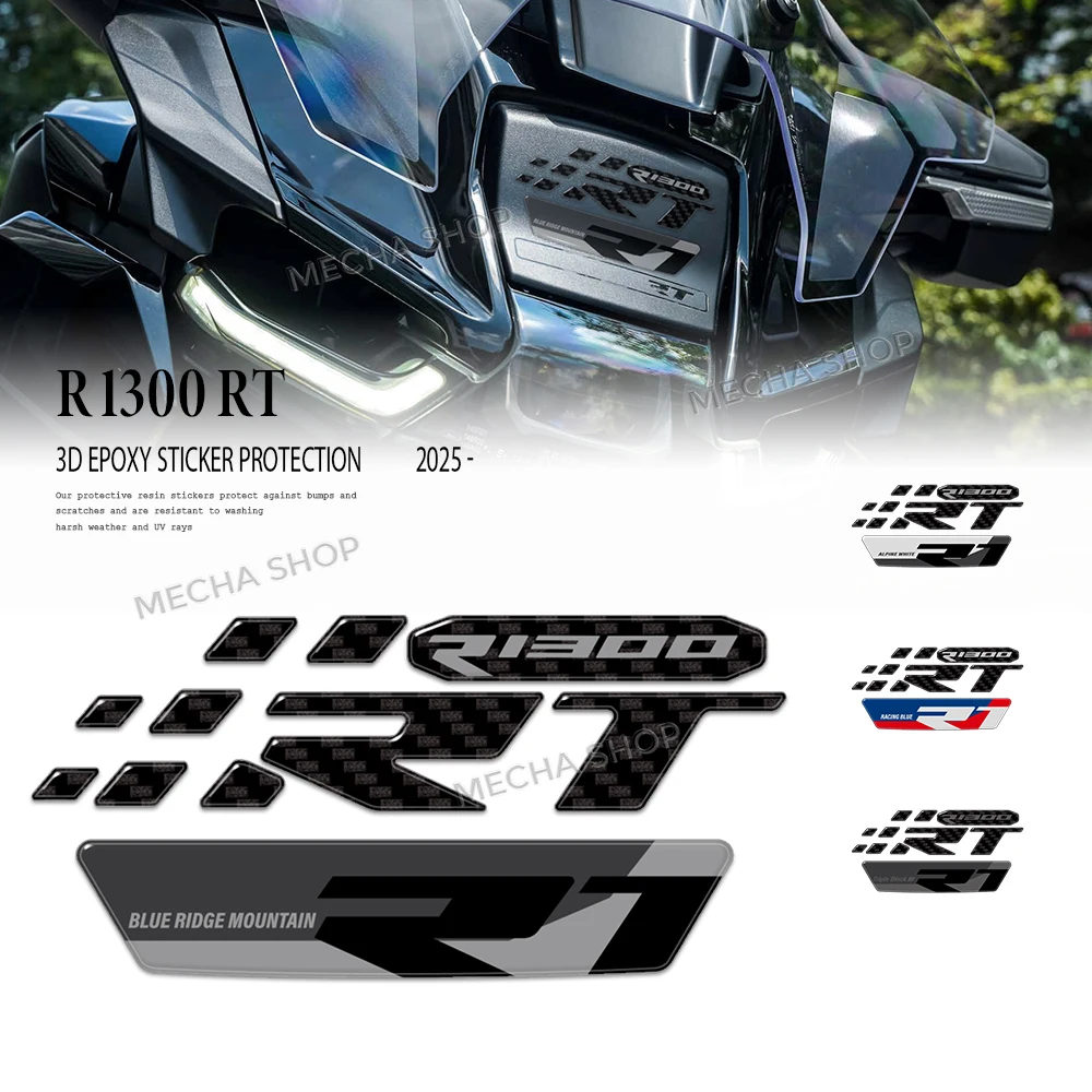 

2025 R1300RT передние декоративные наклейки для R1300 RT 2026 3D защитный комплект наклеек из смолы