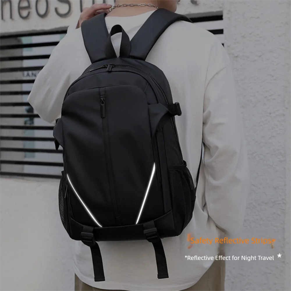 

Large Capacity Business Backpack Multi-Compartment Waterproof Travel Laptop Rucksack Multi Functional Lightweight