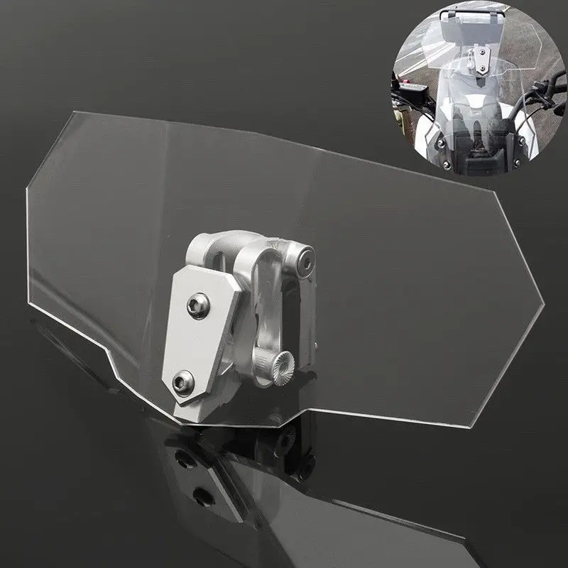 

Motorcycle Windscreen Wind Deflector Modified and Heightened Universal Small Windshield