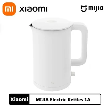 Oryginalny czajnik elektryczny Xiaomi 1A szybkie gotowanie czajniczek ze stali nierdzewnej czajnik wodny Mi home 1.5L izolacja biała