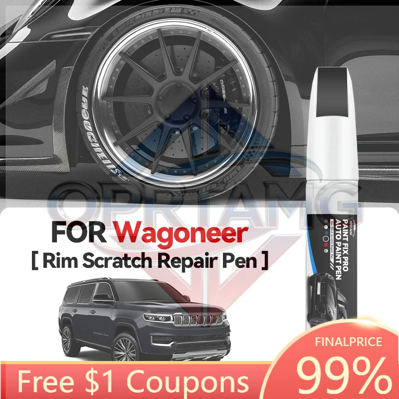 

Набор для ремонта автомобильной краски: карандаш для устранения царапин для JEEP WAGONEER, серый PAS, белый PW2, серебристый P