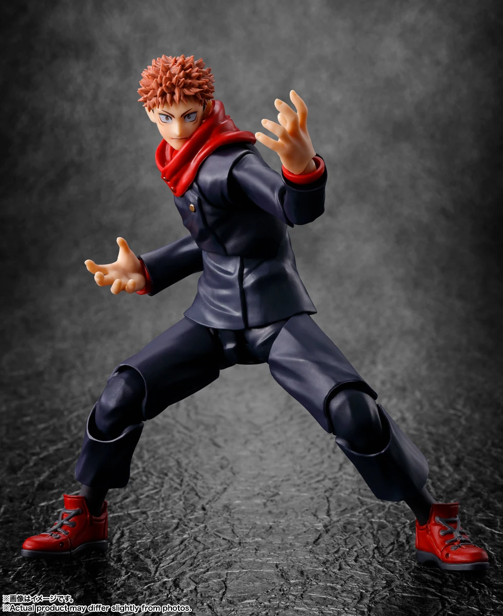 100%Original In Stock Bandai Jujutsu Kaisen S.H.figuarts SHF Yuji Itadori TNT Best Selection Action Figure Model Toys