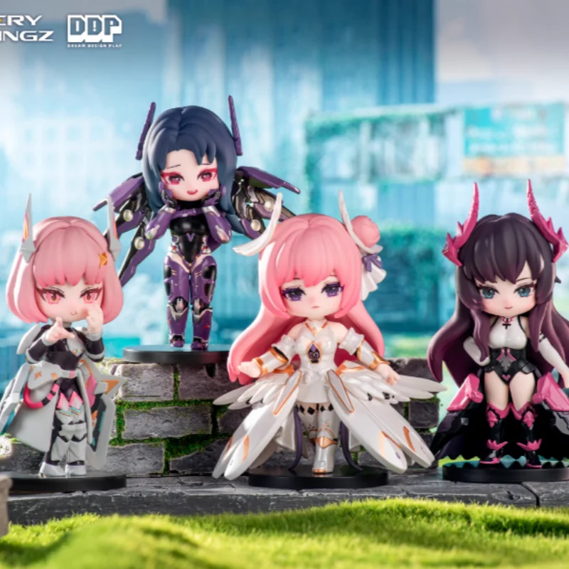 متوفر في المخزون Nikke: آلهة النصر مجموعة الجنة سلسلة صندوق أعمى زخرفة يدوية لعبة شخصيات الحركة الهدايا