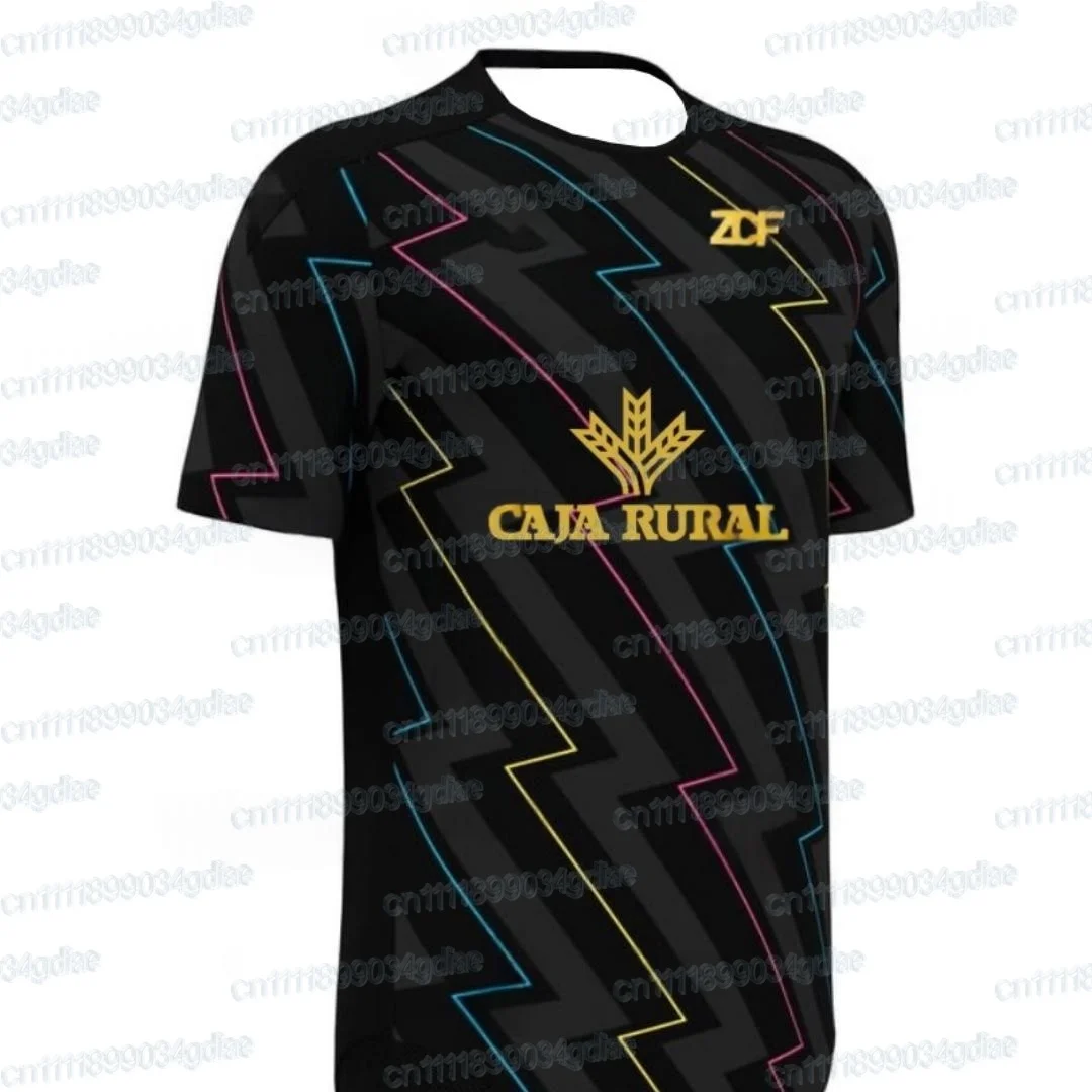 2026-27 Neues Zamora CF Herren Fußballtrikot Y2K Oversized T-Shirt Geeignet für Tägliches Training Schnelltrocknend Familienoutfit – Detail 6
