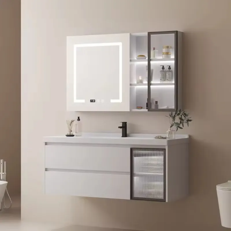 High Quality Modern PVC Bathroom Vanity Cabinet for Hotels Homes and Villas Accessory for Bathrooms