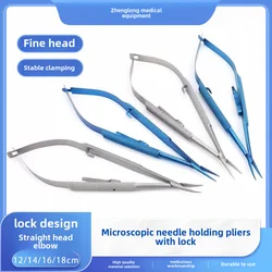 Micro Castroviejo Needle Holder For The Ophthalmic Surgery Titanium Needle Holder Surgical Needle Holder