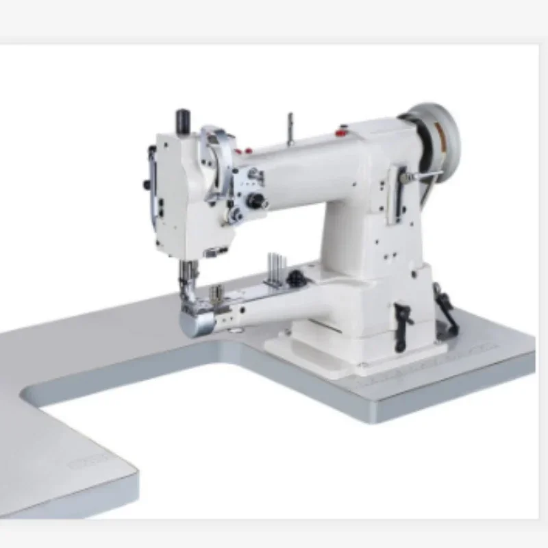 Cylinder Arm Walking Foot Sewing Machine with Big Rotary Hook leather industrial sewing machine for shoes/bags