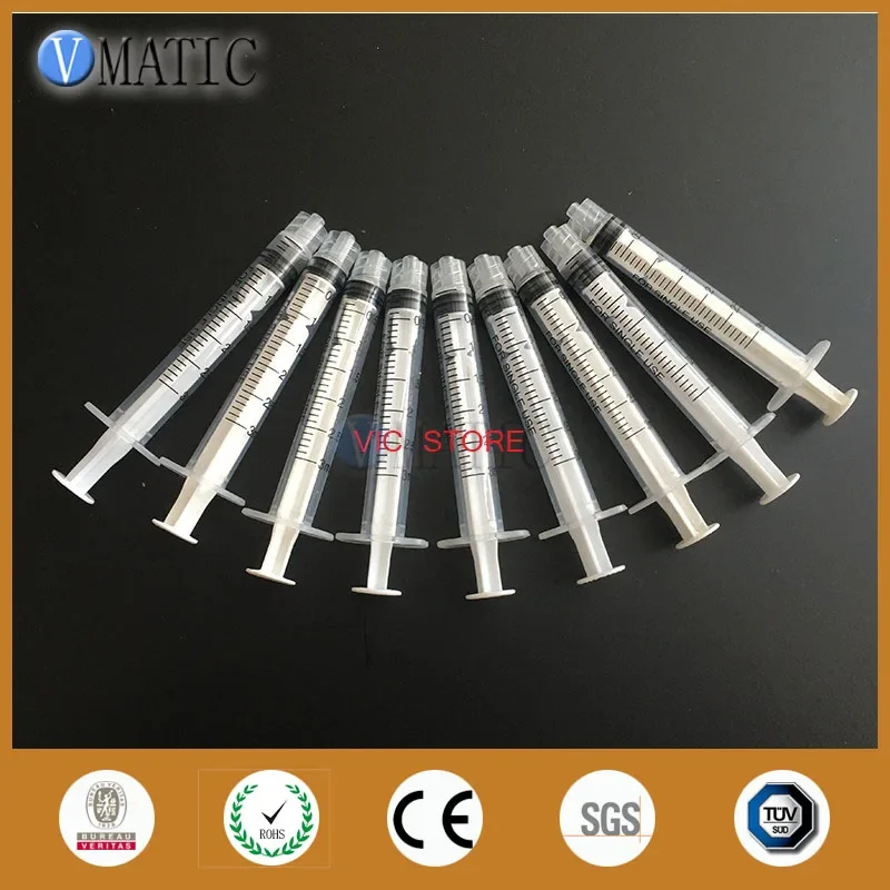 Free Shipping 50Pcs 3ml Dispensing Plastic Liquid Dispenser Syringe Glue Dispensing 3cc Syringe