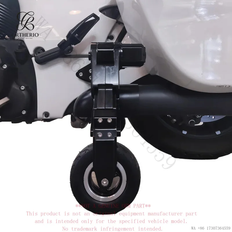 New For Honda Gold Wing GL1800 Touring BMW K1600 GTL Chrome Motorcycle Landing Gear Auxiliary Stabilizer Training Wheels