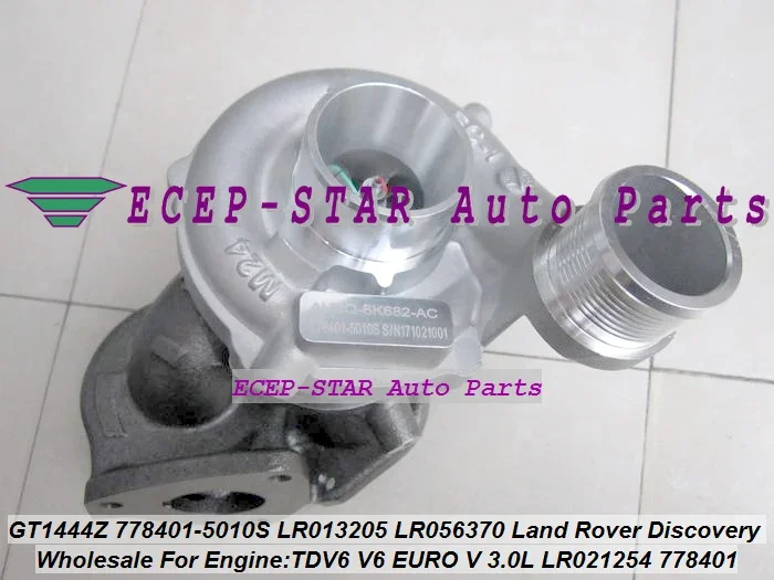 توربو GT1444Z 778401 778401 -5006S LR 038620   LR 032370   LR 063777   بدون مشغل لاند روفر ديسكفري 4 IV TDV6 V6 EURO V 3.0L