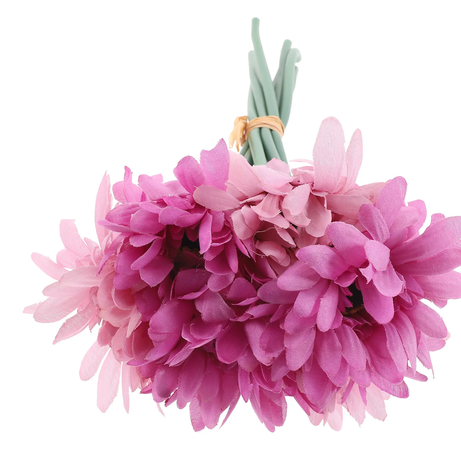 

7Pcs Artificial Gerbera Flower African Daisy Simulation Eco Friendly Material Bendable Stem Wedding Home Party Decoration