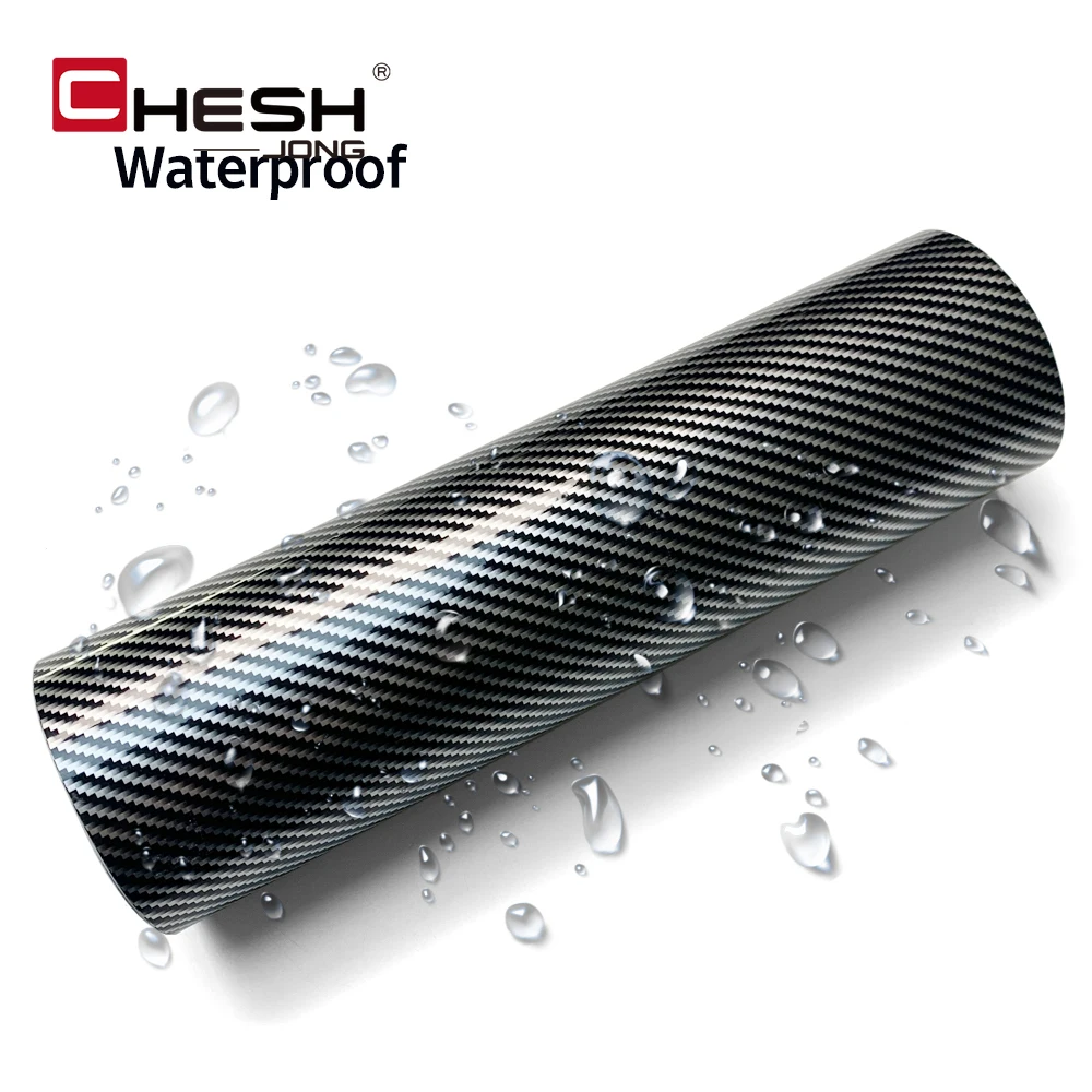 Car Stickers 2D Glossy Carbon Fiber Vinyl Wrap Film Laptop Car Motorcycle Wrapping Covering Film Decorative for Car Accessories