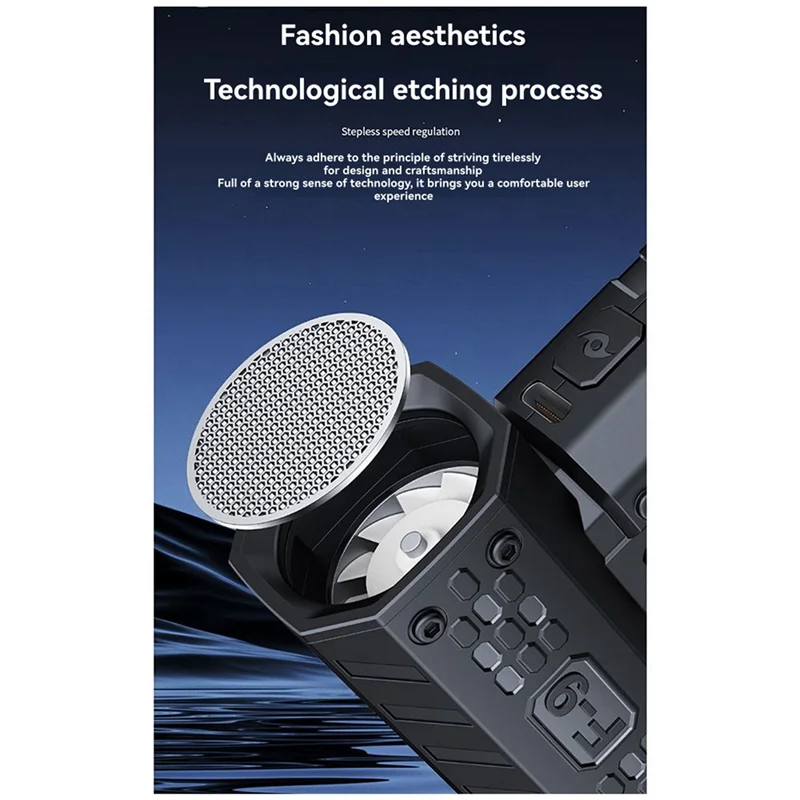 2X منفاخ الهواء 160000 دورة في الدقيقة مروحة كهربائية محمولة 52 متر/الثانية سرعة الرياح محرك بدون فرشاة مروحة عنيفة مع شاشة LED سريعة-