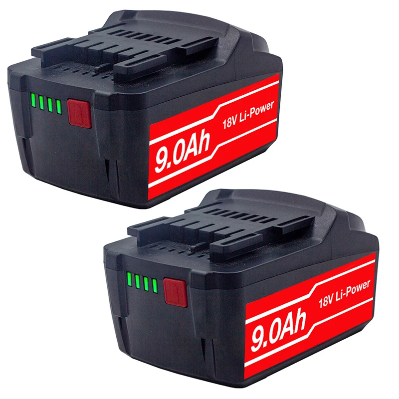 18V Li-ion Battery for Metabo Power Tool Drill screwdriver wrench saw for Metabo 18V 9000mah BSZ18  625592000 625591000 BS18LT