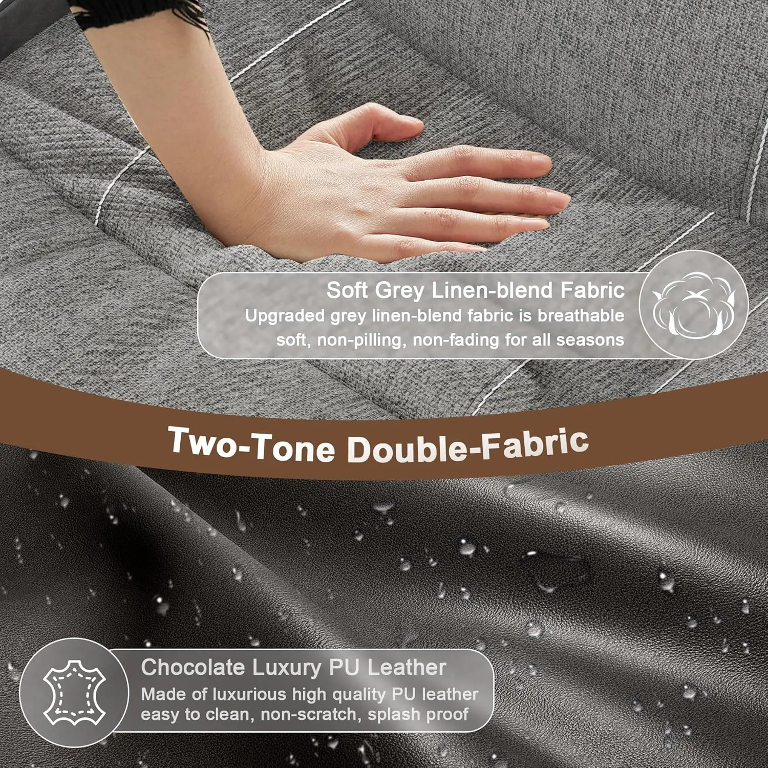 Thumbnail 3 - #8 Latest Reclining Sofa Couches Offers