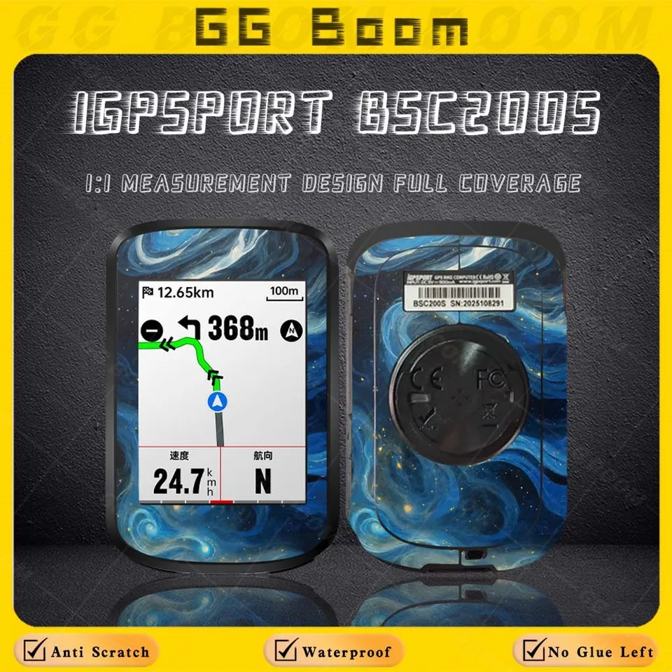 IGPSPORT BSC 200S GPS 自転車用防水ステッカー