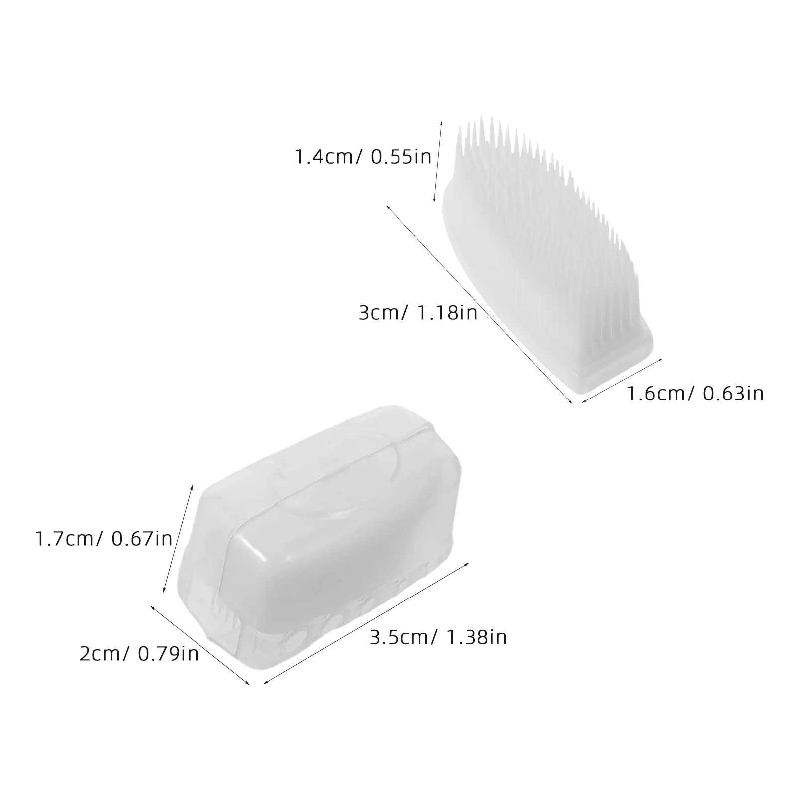 30Pcs Household Silicone Toothbrush Heads Nano Soft Bristle Replacement Brush Manual Toothbrush Heads Ultra Soft for Sensitive