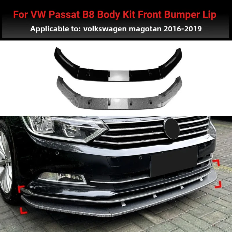

For VW Passat B8 Body Kit Volkswagen Passat B8 Maiteng Weilan 2016-2019 Front Lip Front Bump Modification