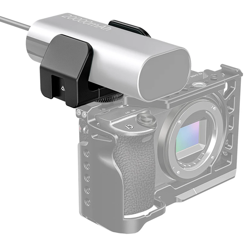 FEICHAO حامل كاميرات مراقبة عالي الجودة قوة البنك حامل مشابك عرض المدى 5 إلى 8 سنتيمتر/5.5 إلى 8.5 سنتيمتر سبائك الألومنيوم التصوير قفص تلاعب ملحق