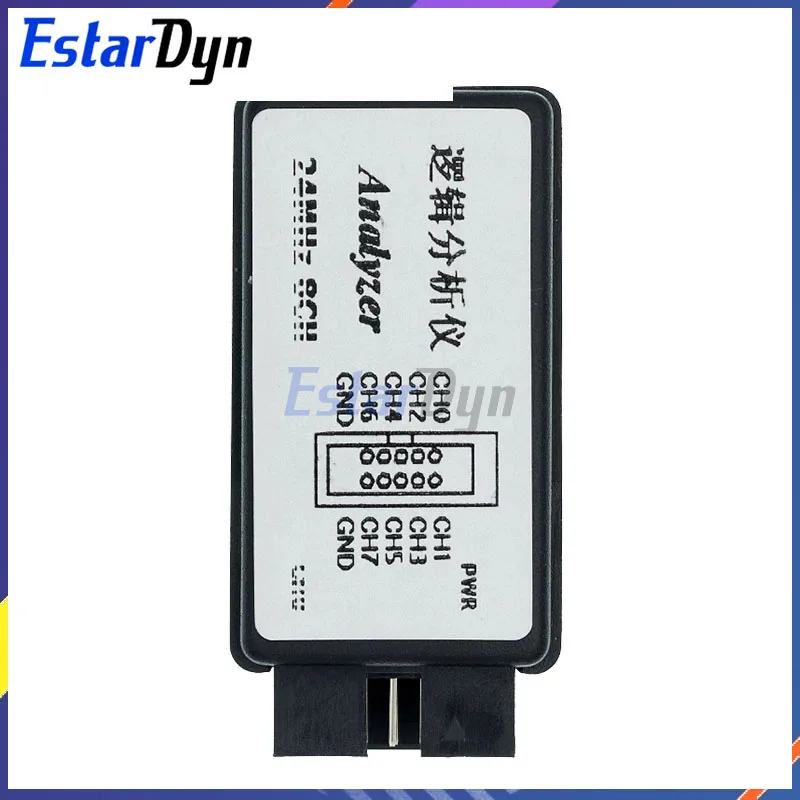 Estardyn USB Logic Analyzer 24MHz 8 Channel 24M/seconds Logic Analyzer Debugger For ARM FPGA Logic Analyzer Logic 24M 8CH