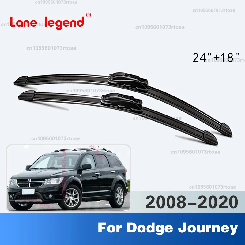 

For Dodge Journey 2008-2020 2009 2010 2011 2012 Wiper Front Wiper Blades Windshield Windscreen Window Brushes 24"+18" 2013 2014