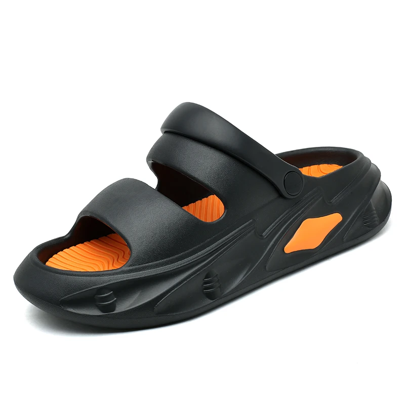 

Summer Men Sandals Genuine Leather Mens Casual Shoes Outdoor Men Leather Sandals For Men Beach Shoes Roman Shoes Plus Size