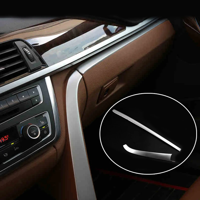 Внутренний ящик для перчаток Co-pilot, полоски для ящика для инструментов, декоративная накладка, аксессуары для стайлинга автомобилей, блестки для BMW 3 4 серии 3GT F30 F31 F32 Внутренний ящик для перчаток Co-pilot, полоски для ящика для инструментов, декоративная накладка, аксессуары для стайлинга автомобилей, блестки для BMW 3 4 серии 3GT F30 F31 F32
