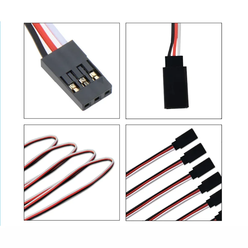 100mm 150mm 200mm 300mm 500mm Servo Blei Kabel Erweiterung Y verlängerung cordfor RC Futaba JR männlich zu Weiblich 15cm 30cm 50cm