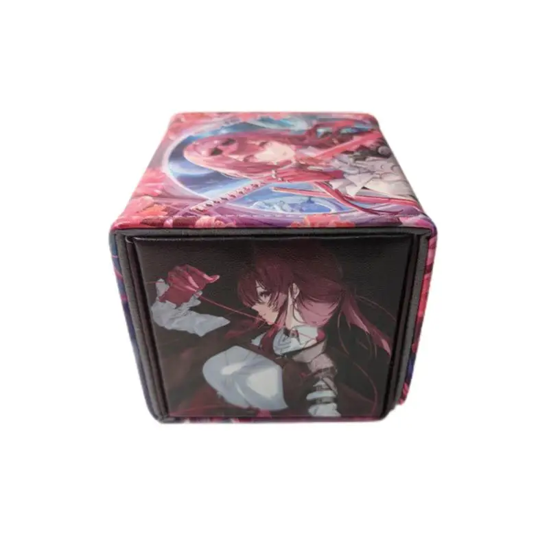 100+PP Anime Cards Storage Deck Box Board Game TCG Card Box Protector Case for MGT/Pkm/Yu-Gi-OH/Gathering Games Trading Cards