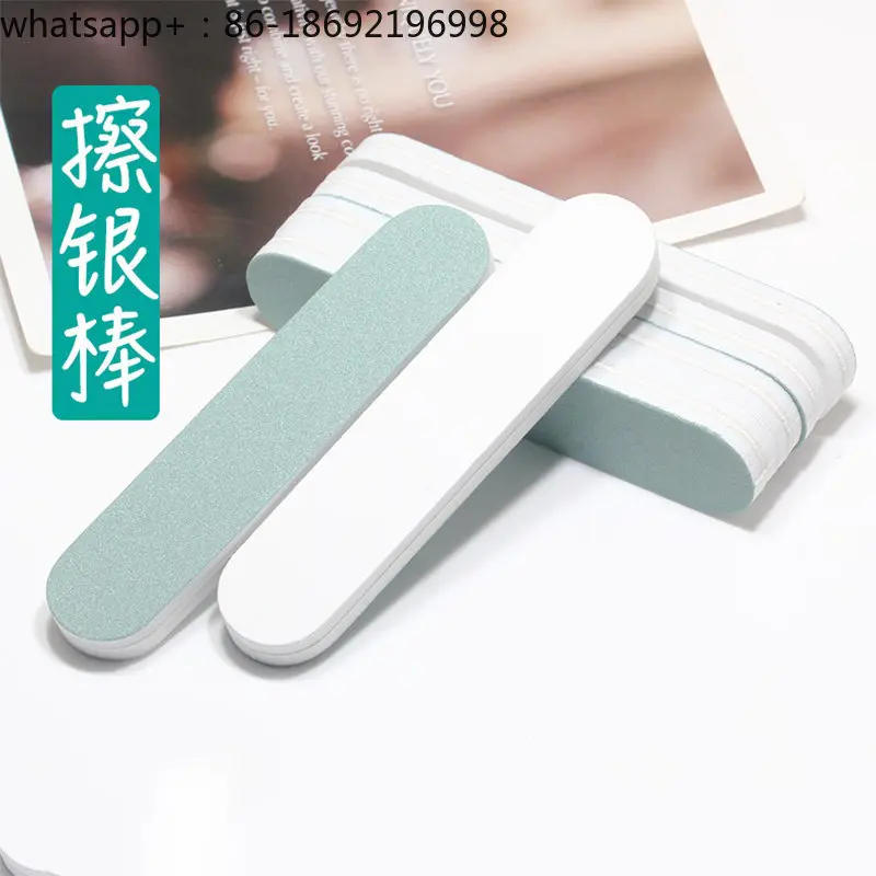 [Pack of 10] Gold and Silver Jewelry Silver Wipe Stick Mobile Phone Frame Scratch Repair