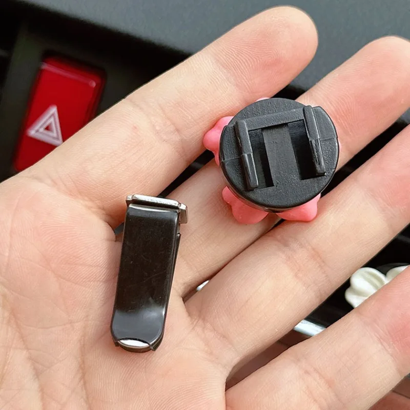 4/6 stücke Auto Parfüm Clip Blume Air Outlet Dekorationen Auto Klimaanlage Air Vent Personalisierte Innen Dekoration Zubehör – Detail 5