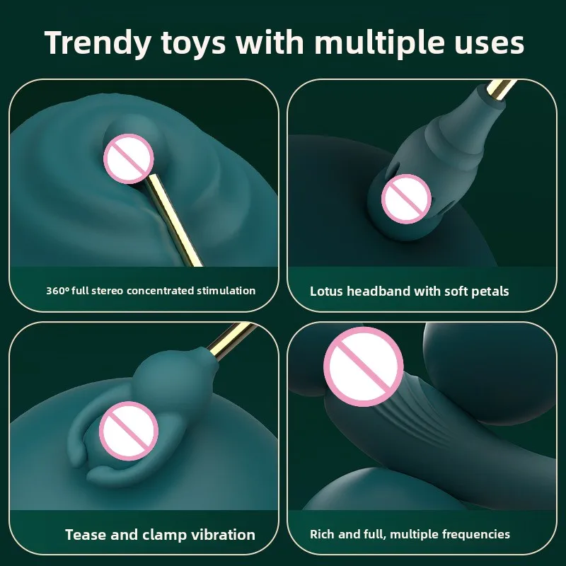 Point Tide Pen Female Honey Bean Stimulation Masturbator G Point Double Head Vibration Massage Stick Adult Sex Products view 4
