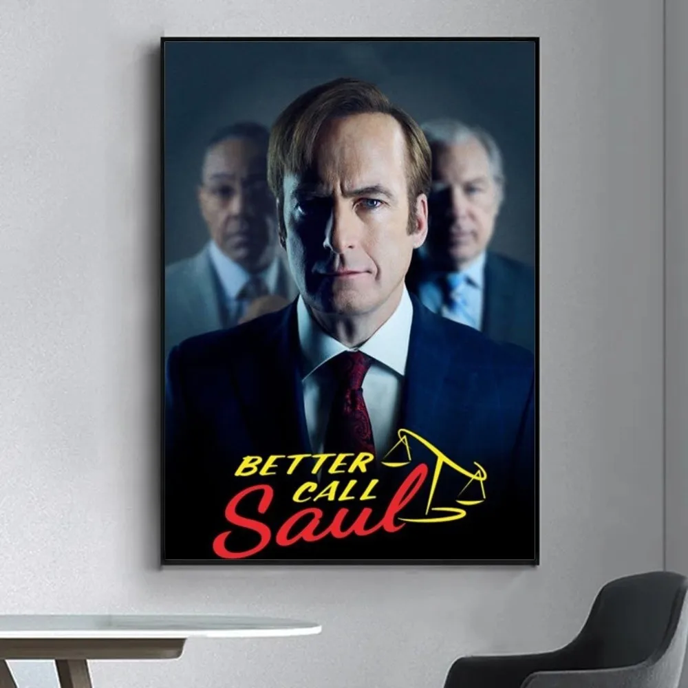 Better Call Saul TV series Poster Fancy Poster Wall Sticker for Living Room Bar Vintage Decorative Painting Middle