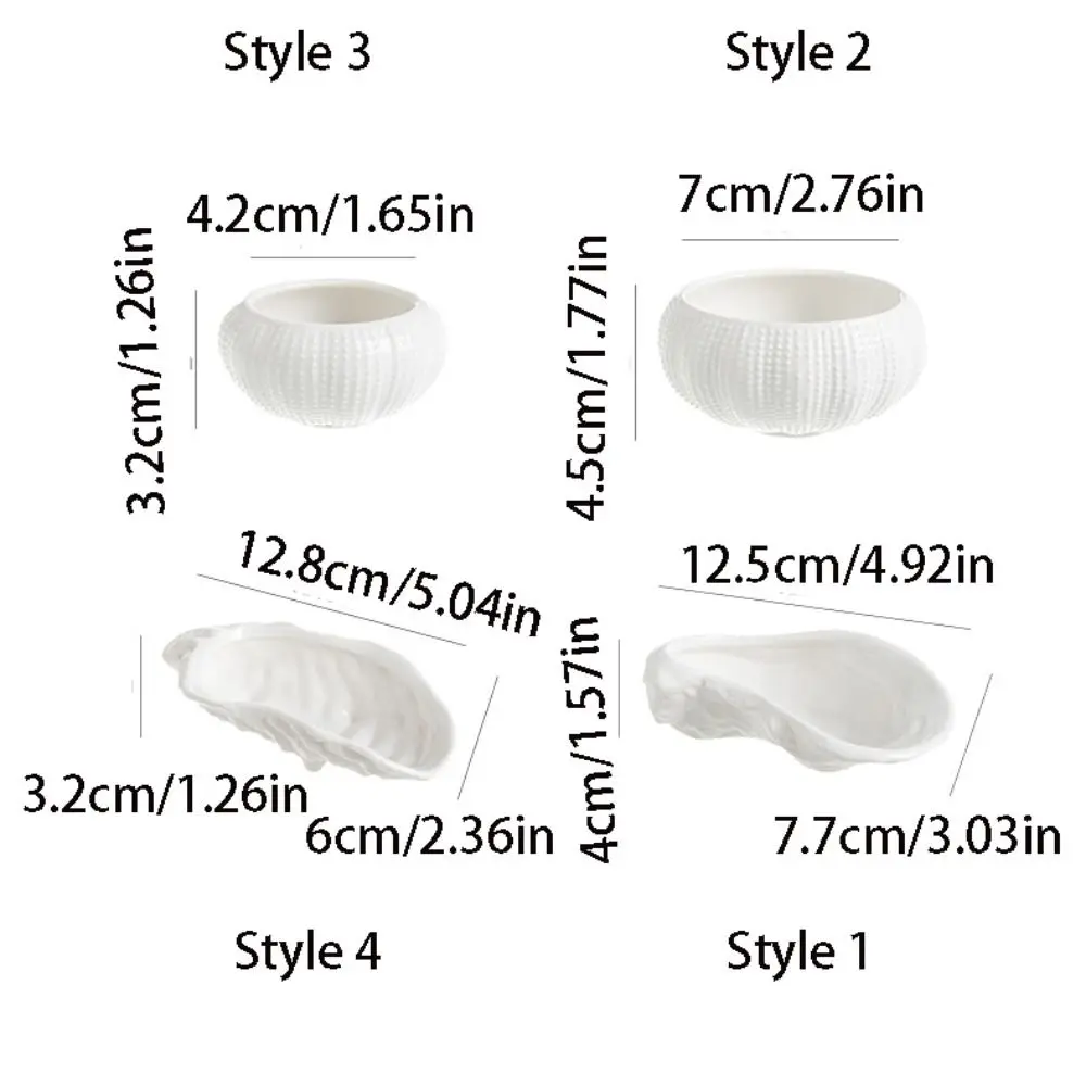 Assiette à huîtres en céramique, organisateur de cuisine, plat de rangement irrégulier exquis, plateau à Dessert multifonction créatif, Festival