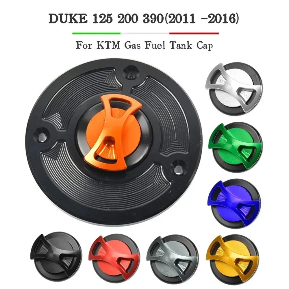 Motorcycle CNC Fuel Tank Cap Cover For KTM DUKE 125 DUke 200 DUKE 390 2011 2012 2013 2014 2015 2016