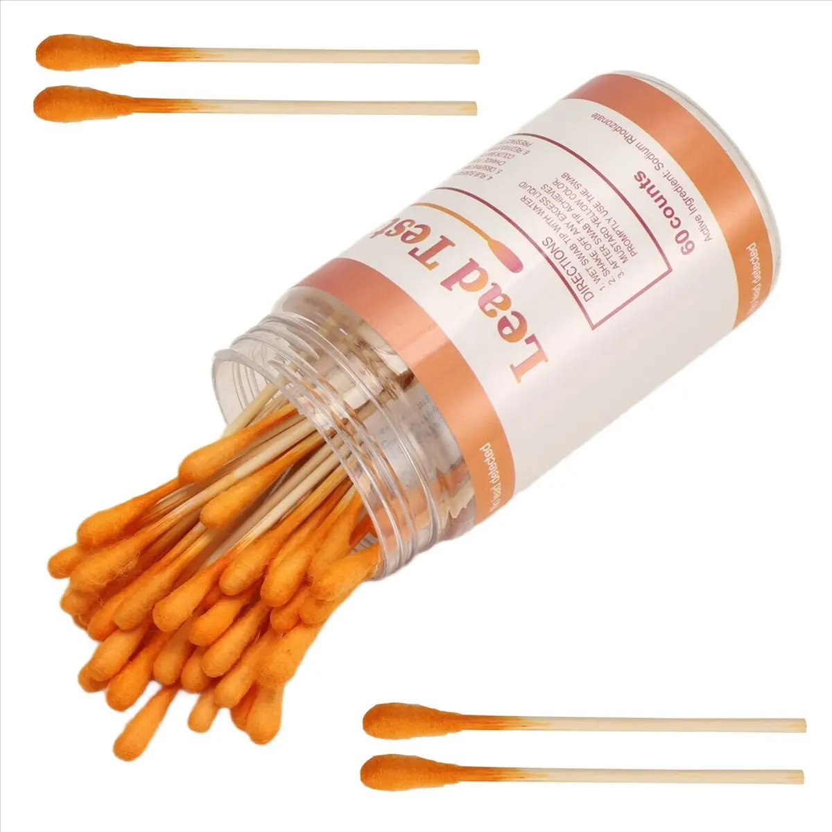 

(Top Sale)Lead Paint Test Swabs Kit: 60 Pcs Lead Test Kit Swabs, Home Lead Test Kit, Lead Check Swabs, Lead Testing