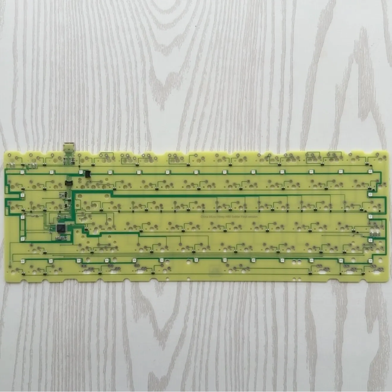 Hiney H80 solderable PCB CEM3 VIA Remap 1k rate