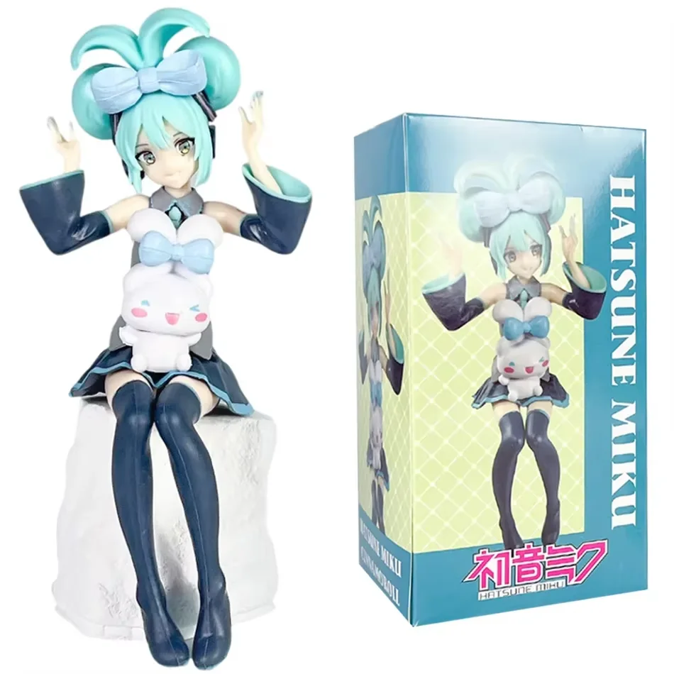 Animation Hatsune Miku Figur Anime Göttin Hatsune Miku Handgefertigtes PVC-Modell Dekoration Geburtstagsgeschenk Animation-Zubehör