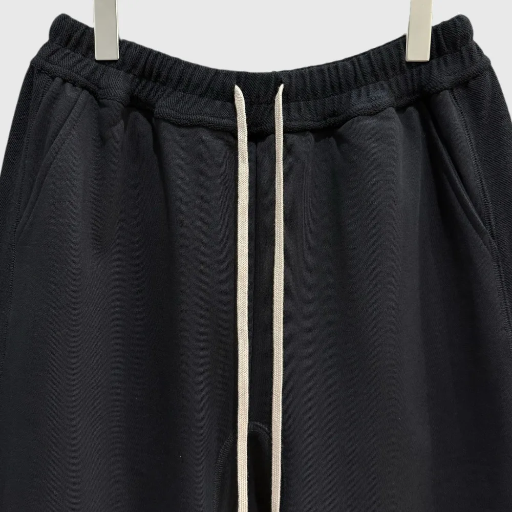 High Street Cotton Ro Shorts Men's Five Quarter Work Pants with Normal Crotch Drawstring Casual and Fashionable Summer Shorts