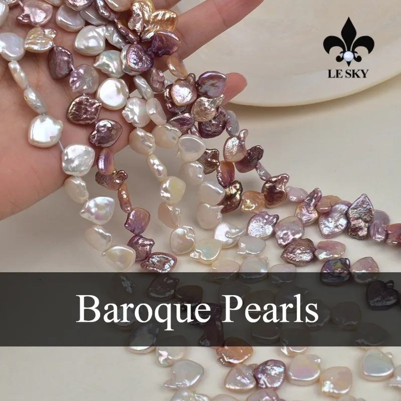 

Real Natural Freshwater Pearl Bead Irregural Pearl Loose Spacer Beaded for Making DIY Jewelry Necklace Bracelet Accessories 11mm