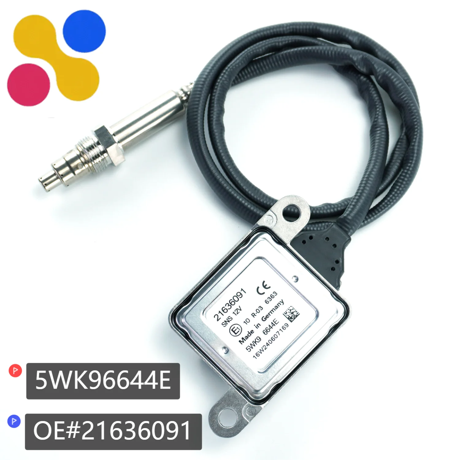 

5WK96644E 21636091 NOx Sensor New Nitrogen Oxygen Sensor for VOLVO Truck VN VNL VHD D13 Auto Sensor Car Part 5WK9 6644E