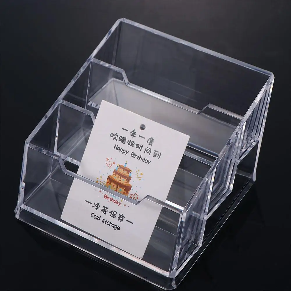

Storage Rack Home Card Holder Office Supplies Card Display Shelf Cards Display Stand Name Card Rack Business Card Container