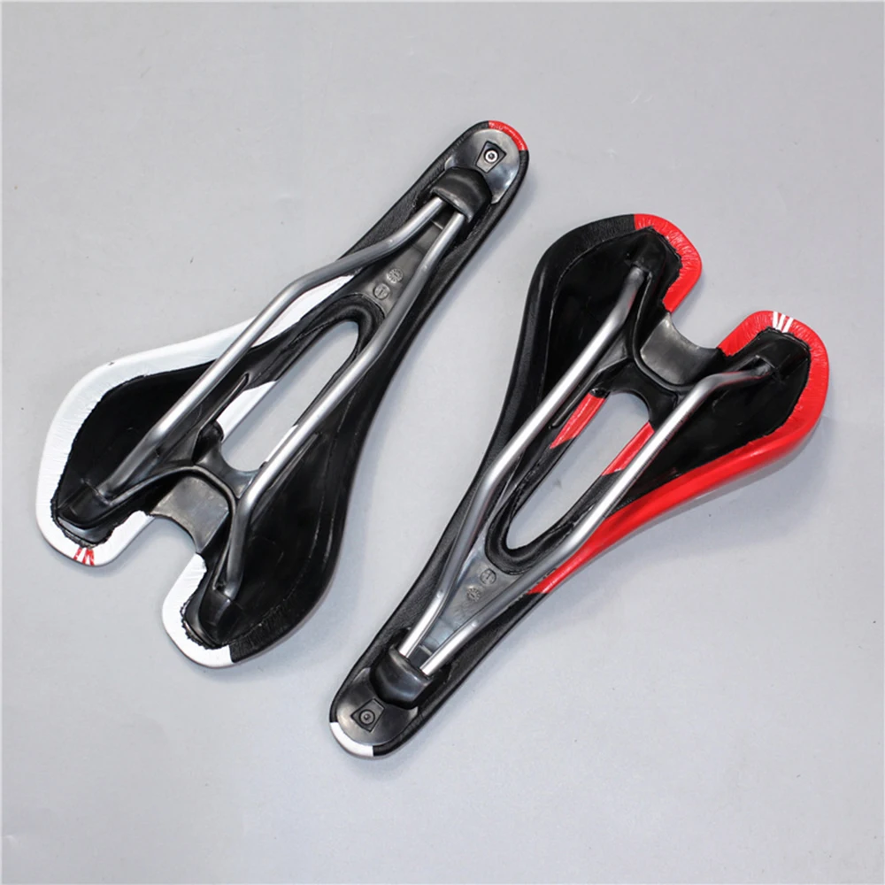 EC90 Bicycle Saddle Men Gel Comfort Bikes Cushion Ultra Light Steel Rail Hollow Design MTB Road Bikes Seat Racing Cycling Parts