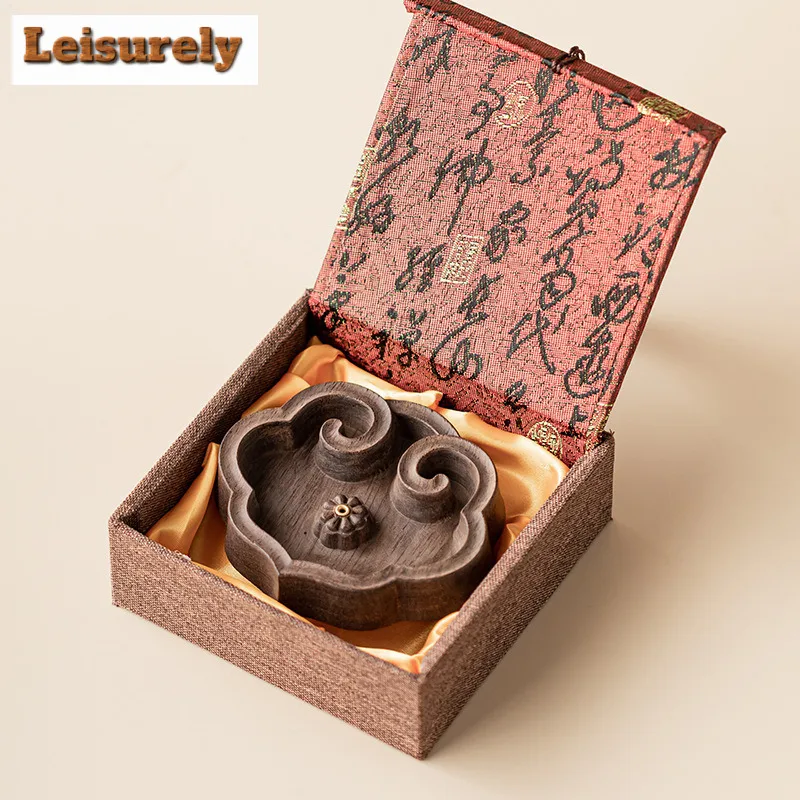 خشب الصندل روي حامل البخور ضباب التدخين البواخر البخور الشعلات المعطرة الشموع العطرية مبخرة الشاي الحرفية