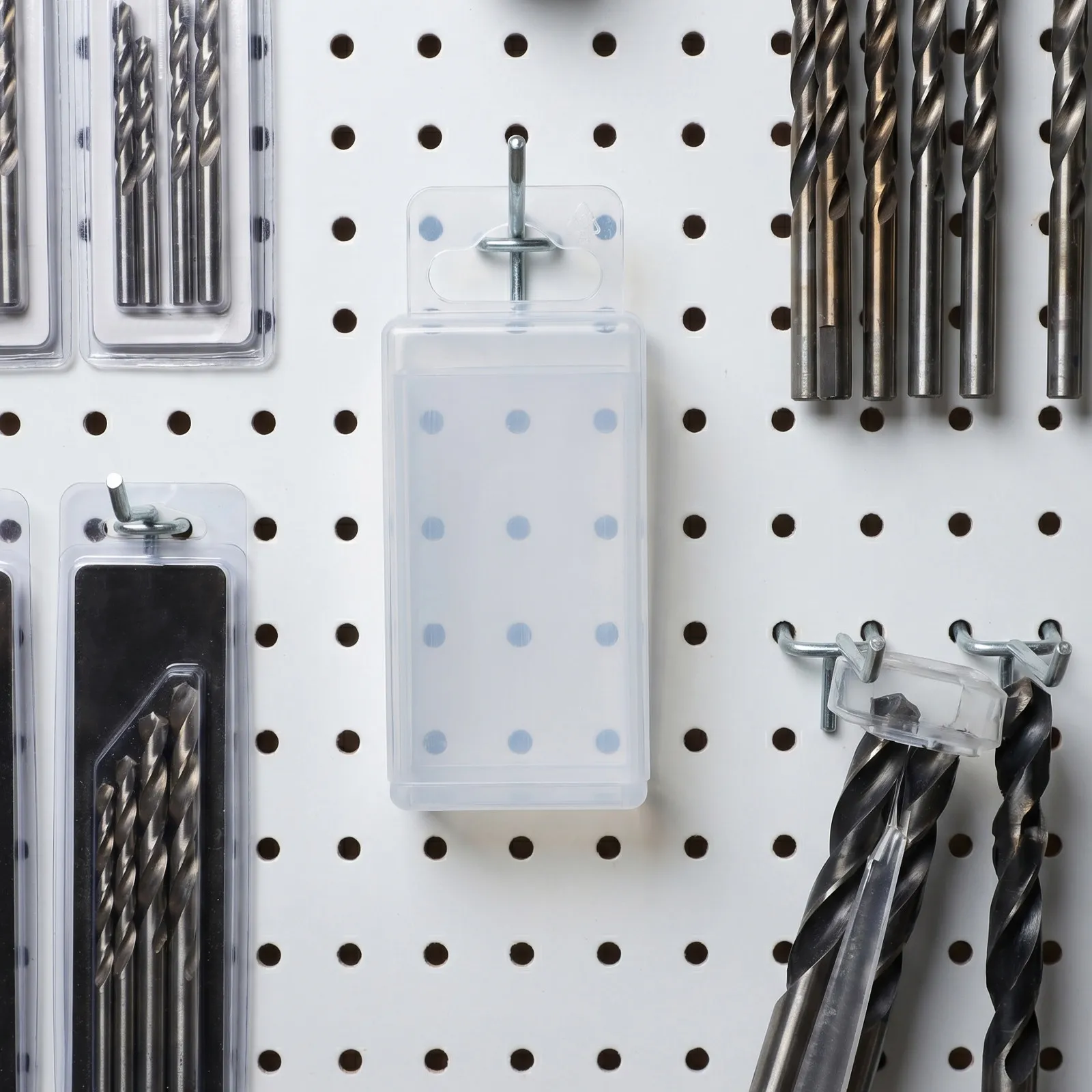 Professional Drill Bit Organizer Box 12 Slot Plastic Storage Case for Hss Metric Drill Bits 3 4 5 6 8 10Mm Workshop Garage