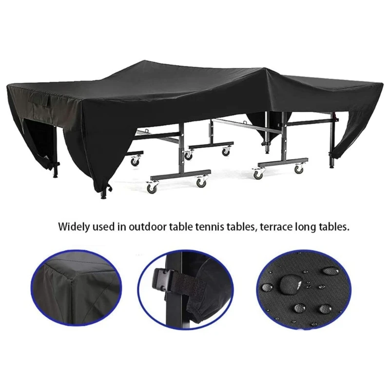 Ping-Pong Table Cover All Weather-Protection Indoor Outdoor 110 x 60 x 28.7Inch