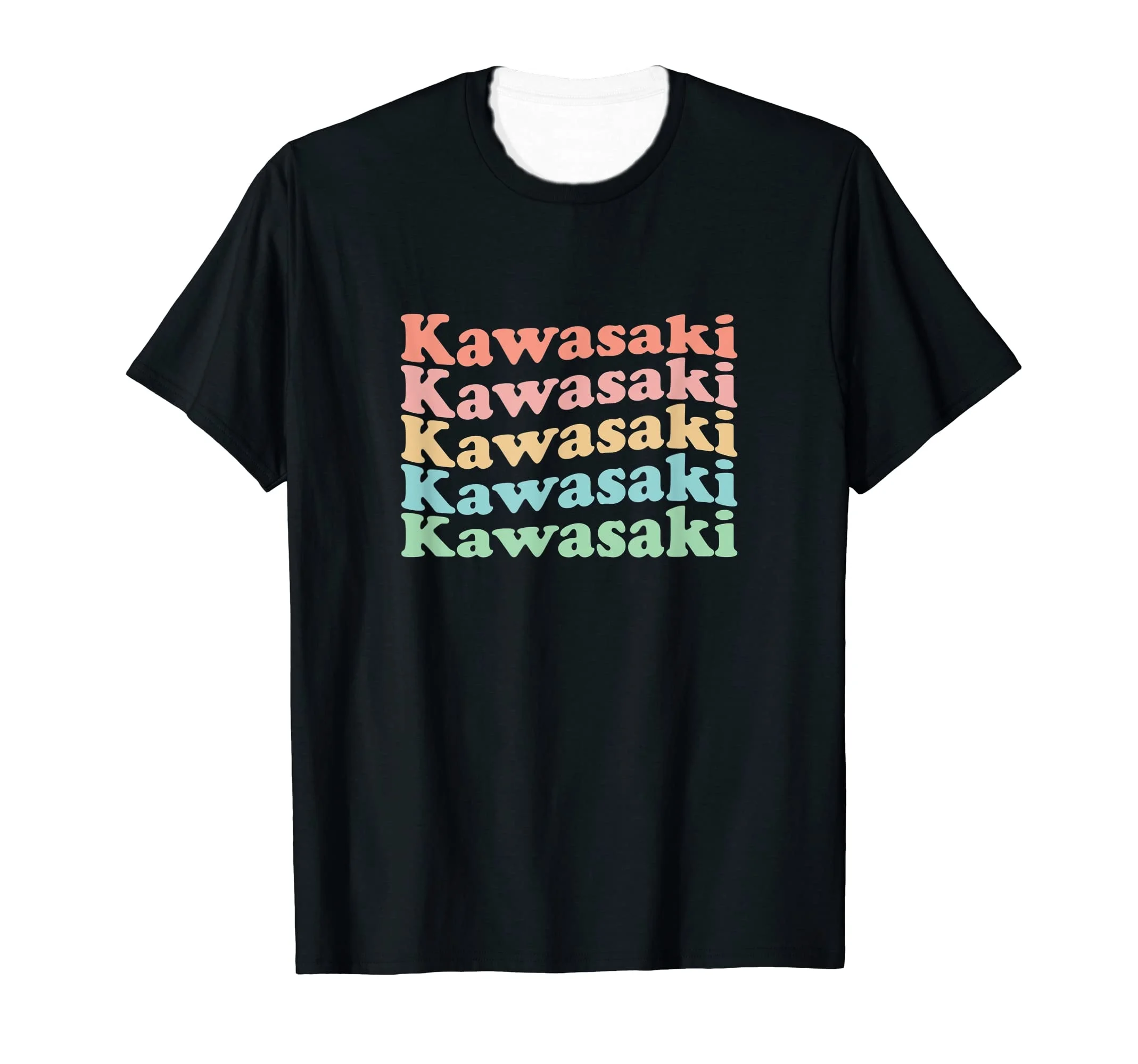 

Kawasaki мотоциклетные гоночные мужские и женские футболки, быстросохнущая одежда, свободная спортивная одежда, повседневные цветные винтажные топы с короткими рукавами